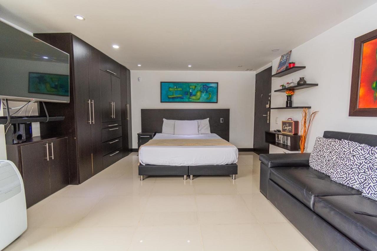 Loft Moderno En El Poblado Con Vista Y Parqueadero Mio Lofts Apartment Medellin Exterior photo