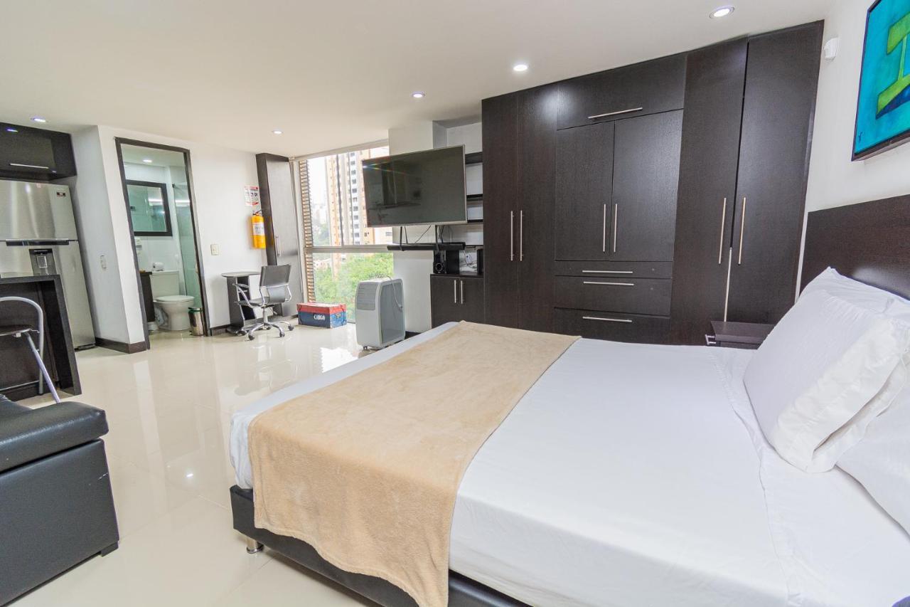 Loft Moderno En El Poblado Con Vista Y Parqueadero Mio Lofts Apartment Medellin Exterior photo