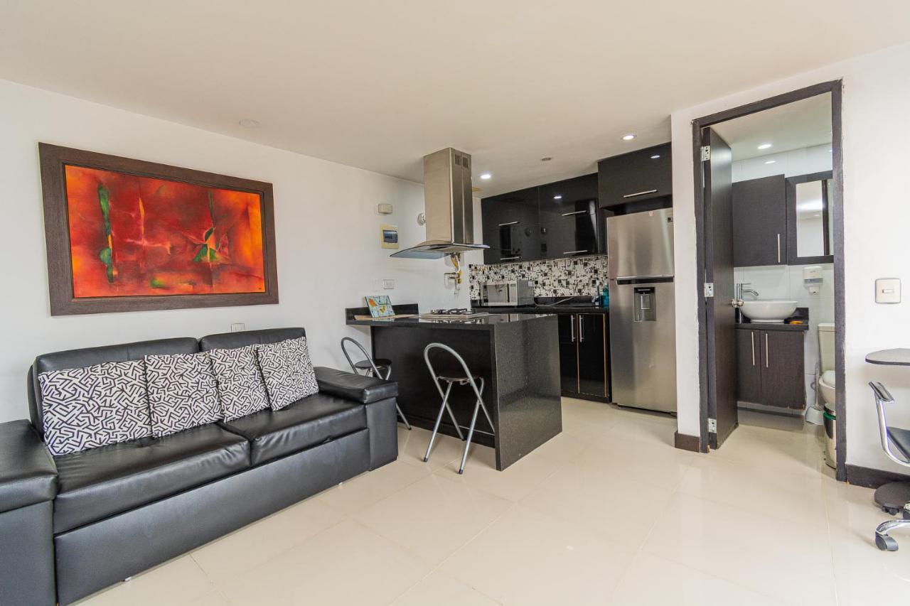 Loft Moderno En El Poblado Con Vista Y Parqueadero Mio Lofts Apartment Medellin Exterior photo