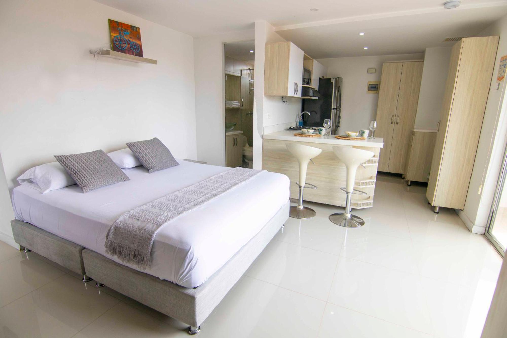 Loft Moderno En El Poblado Con Vista Y Parqueadero Mio Lofts Apartment Medellin Exterior photo