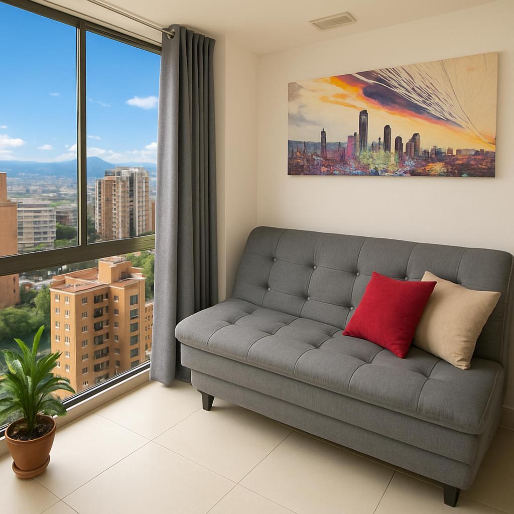 Loft Moderno En El Poblado Con Vista Y Parqueadero Mio Lofts Apartment Medellin Exterior photo