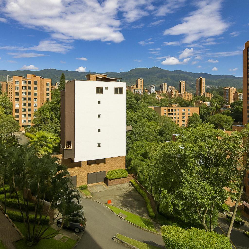 Loft Moderno En El Poblado Con Vista Y Parqueadero Mio Lofts Apartment Medellin Exterior photo